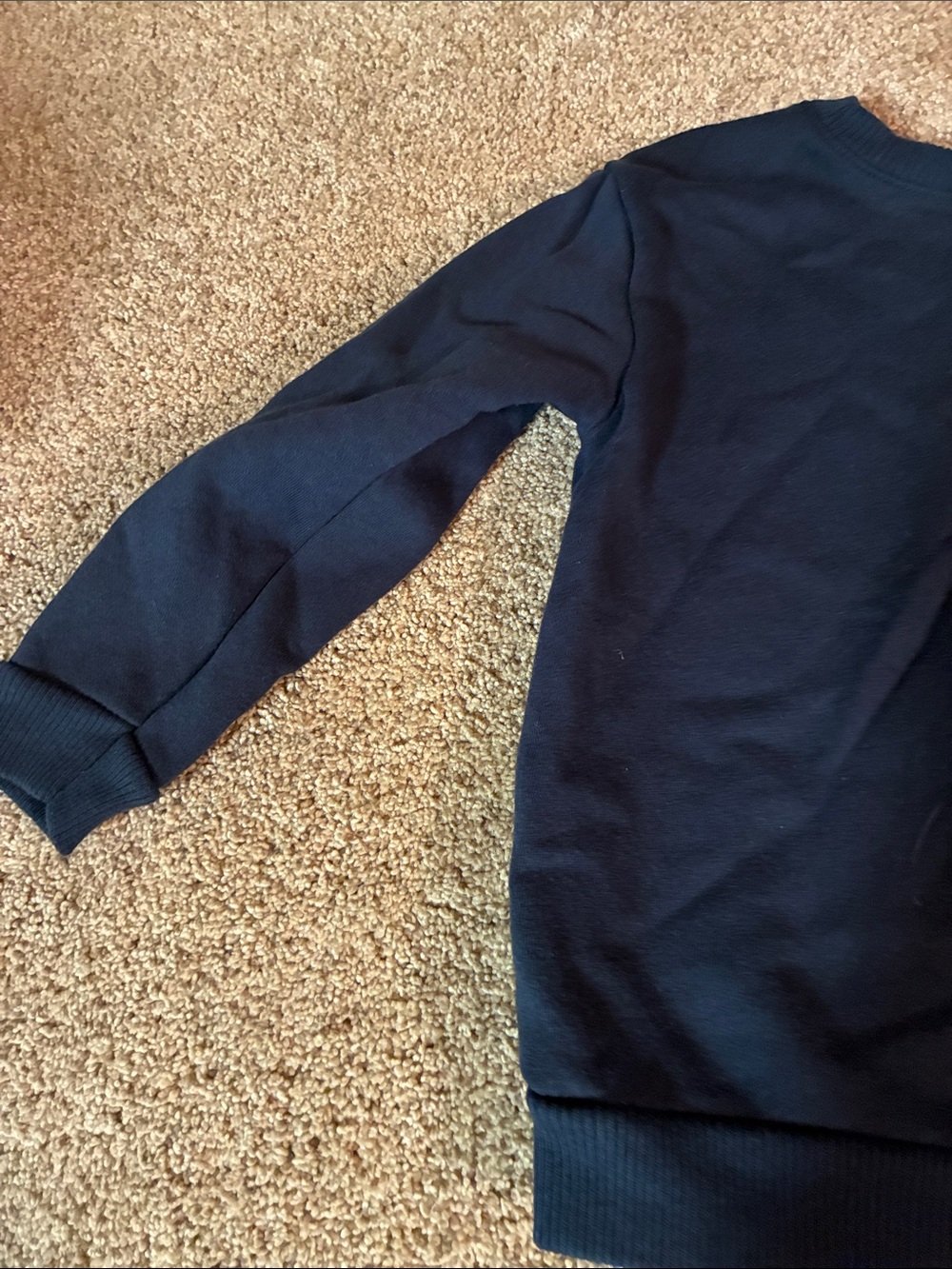 Toddler Boys Navy Blue Race Car Graphic Sweatshirt Long Sleeve Top - Picture 8 of 8